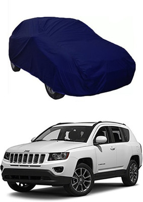 Billseye Car Cover For Jeep Jeep (Without Mirror Pockets)(Blue)