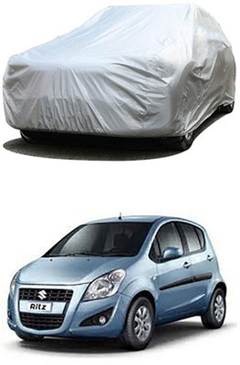 Billseye Car Cover For Maruti Suzuki Ritz (Without Mirror Pockets)(Silver)