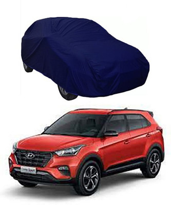 Billseye Car Cover For Jeep Compass (Without Mirror Pockets)(Blue)