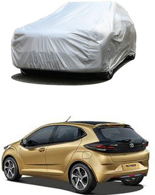 Billseye Car Cover For Tata Altroz (Without Mirror Pockets)(Silver)