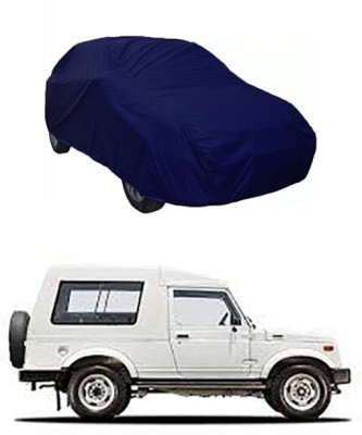 Billseye Car Cover For Maruti Suzuki Gypsy King (Without Mirror Pockets)(Blue)