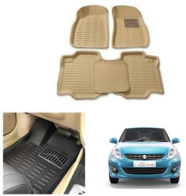 After cars Plastic 3D Mat For  Maruti Suzuki Swift Dzire(Beige)