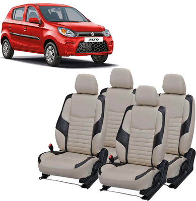 AutoSafe PU Leather Car Seat Cover For Maruti Alto(5 Seater)