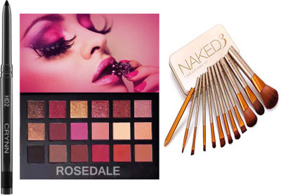 Crynn Smudge Proof Essential Makeup(14 Items in the set)