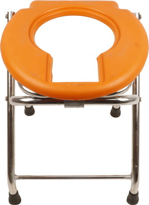 CLASORA Commode Shower Chair(Orange)