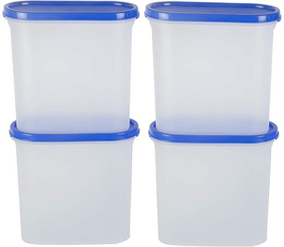 swift international Plastic Grocery Container  - 1800 ml(Pack of 4, Blue)