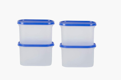 Cutting EDGE Plastic Grocery Container  - 1200(Pack of 4, Blue)