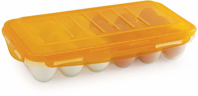 Right Traders Plastic Egg Container  - 1.5 dozen(Multicolor)