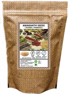 ORGANIC HERBS AMARANTH SEEDS ( RAJGIRI / RAMDANA ) Grain Amaranth Seeds(400 g)