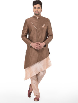 SG RAJASAHAB Men Kurta Pant Ethnic Jacket Set