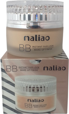 maliao BB Instant Fair Look Make up Finish Foundation(White Lvory, 50 ml)