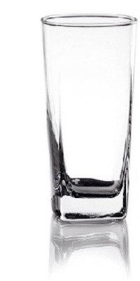 Somil Stylish Clear Transparent Multipurpose Drinking Glass- R35 Glass Water/Juice Glass(300 ml, Glass, Clear)