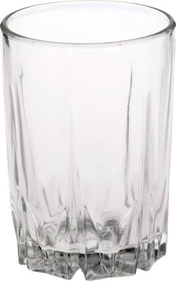 Somil (Pack of 6) Stylish Clear Transparent Multipurpose Drinking Glass- R196 Glass Set Water/Juice Glass(300 ml, Glass, Clear)