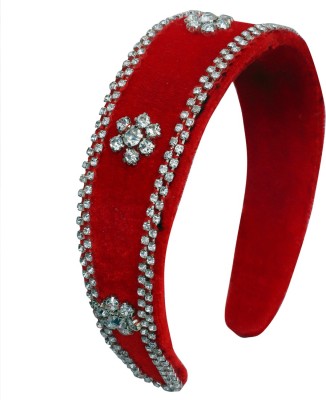 NNR HAND CRAFTED Hair Band(Red)