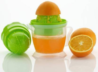 CHELSY ENTERPRISE Plastic Hand Juicer 2 in 1 Nano JUICER | Juicer Machine for Home Hand | Nano Fruit Juicer Fruit & Vegetable Manual Nano Juicer Hand Juicer(Multicolor)