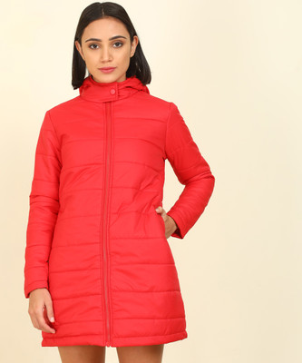 FLYING MACHINE Full Sleeve Solid Women Jacket