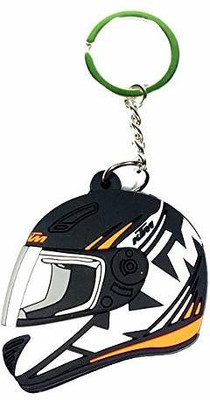 yubirth Rubber Helmet For Bike Key Key Chain Key Chain