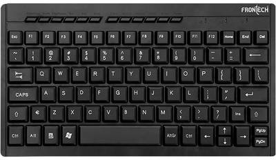Frontech Mini Multimedia Keyboard KB-0004 Wired USB Desktop Keyboard