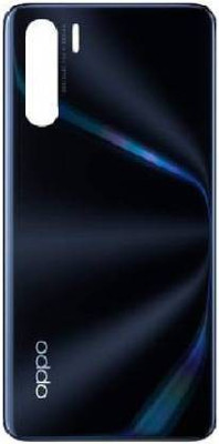 Docile Oppo F15 Back Panel(Black)