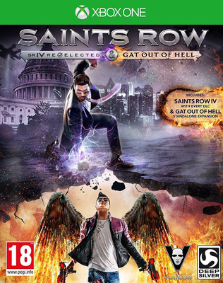 Saints Row IV Re-elected & Saints Row: Gat Out of Hell (Xbox One) (Ultimate Evil Edition)(Game and Expansion Pack, for Xbox 360)