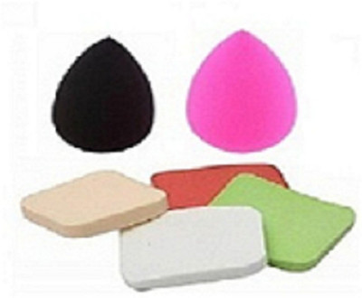 BR Belle Rosa 6 IN 1 BEAUTY BLENDER PUFF AND SPONGE