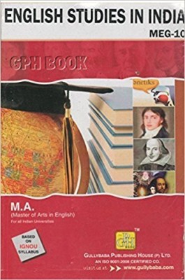 MEG10 English Studies In India English Medium | Guide Helpbook & Question Bank Of Gully Baba Publications(Paperback, Expert Panel of GPH Publications)