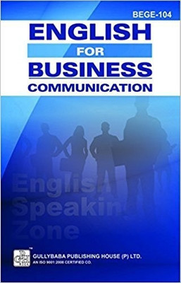 BEGE104 English For Business Communication English Medium | Guide Helpbook & Question Bank Of Gully Baba Publications(Paperback, Expert Panel of GPH Publications)