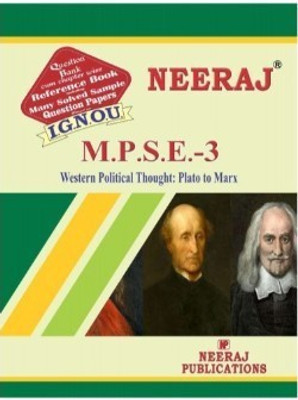 M.P.S.E.-3-Western Political Thought-IGNOU Help Book Guide For MPSE3 ( English Medium | Neeraj Publications )(Paperback, Expert Panel of Neeraj Publication)