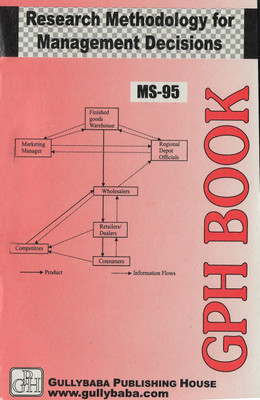 IGNOU MS-95 Research Methodology For Management Decisions (Including Solved Question Papers)(Paperback, Expert Panel of Gullybaba)