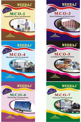IGNOU M.com Second Year Help Books Set- MCO-1, MCO-3, MCO-4, MCO-5, MCO-6, MCO-7(Paperback, Expert Panel of Neeraj Publication)
