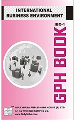 IBO1-International Business Environment-IGNOU Help Book Guide For IBO1 ( English Medium | GPH Publications )(Paperback, GPH Publications)