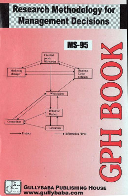 MS-95 : RESEARCH METHODOLOGY FOR
MANAGEMENT DECISIONS (Including Previous Year Solved Question Papers)(Hardcover, GPH Panel of Experts)