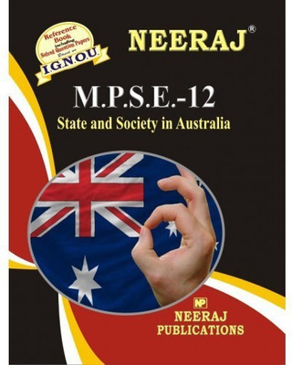 IGNOU MPSE 12 State And Society In Australia (Including Solved Question Papers)(Paperback, Expert Panel of Neeraj Publication)