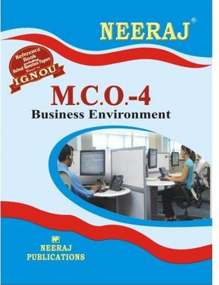 Mco-4 Business Environment(Paperback, A PANEL OF EDUCATIONISTS)