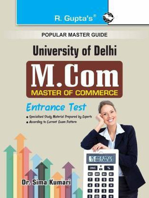 R Gupta's Delhi University M.Com Entrance Test Latest Edition(Paperback, R Gupta's)
