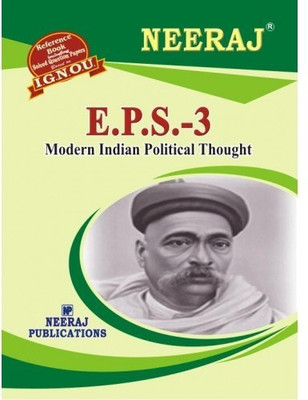 IGNOU EPS-3 Modern Indian Political Thought (Including Solved Question Papers)(Paperback, Expert Panel of Neeraj Publication)