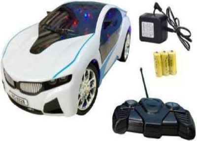kdsn Famous Car I8 Electric Chargeable 3D Lightning (Multicolor) for kids(White)