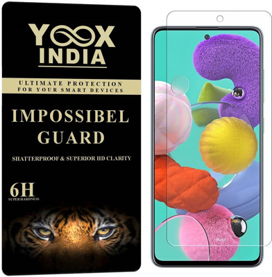 Yoox Impossible Screen Guard for Samsung Galaxy A51(Pack of 1)