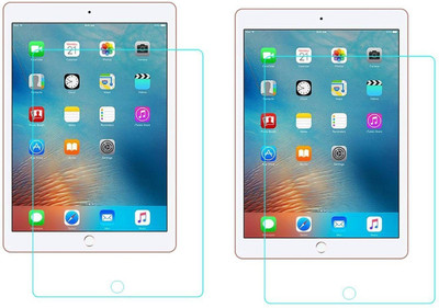 Colorcase Tempered Glass Guard for Apple Ipad 2017 9.7(Pack of 2)