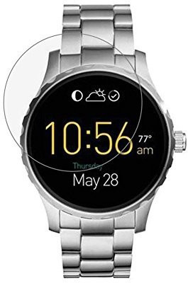 KACA Edge To Edge Tempered Glass for Fossil Q Machine Smartwatch (45 mm) Smart Watch [9H Guard][5](Pack of 5)