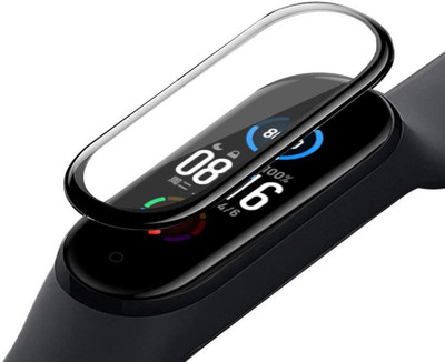 FITSMART Tempered Glass Guard for Xiaomi Mi Band 5(Pack of 1)