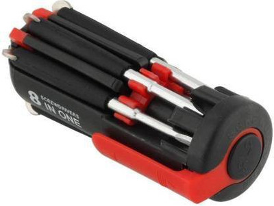 Retail basket 8 in 1 Multi Screwdriver Set Long Handle Screwdriver Set(Pack of 1)