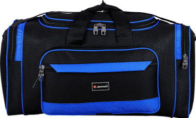 G Jeckson (Expandable) Waterproof Polyester Lightweight 40 L Luggage Travel Duffel Bag Strong Fabric Men & Women (Blue) Duffel Without Wheels
