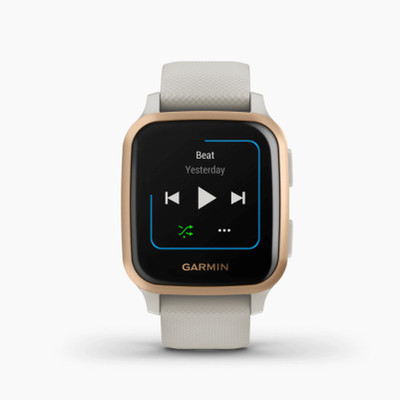 GARMIN Venu Sq – Music Edition Smartwatch(Multicolor Strap, M)