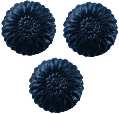 HK Charcoal Bath Soap for Deep Clean and Anti-pollution Effect Pack of 3(3 x 100 g)