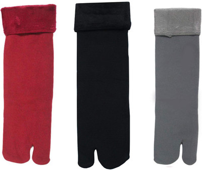 Radhakrishan Women Solid Ankle Length(Pack of 3)