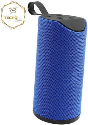 Techobucks Portable Superb sound blast with ultra 3D bass |splashproof |Mini dynamite thunder sound |Wireless Bluetooth Speaker Compatible with All Mobile Phones |FM/AUX/TF/BT Modes 10 W Bluetooth Speaker(Blue, 4.1 Channel)