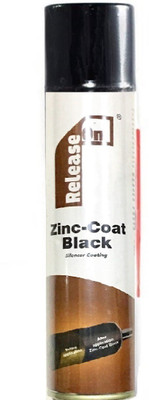 Release On Aerosol Galvanizing Silencer Matte Black Spray Paint 300 ml(Pack of 1)