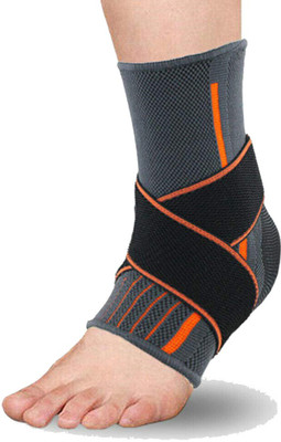 GymWar Adjustable Ankle Support(Blue)
