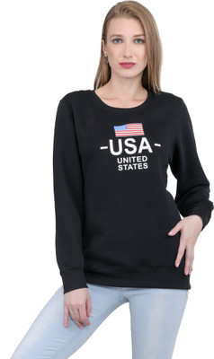 Kaily Full Sleeve Printed Women Sweatshirt
